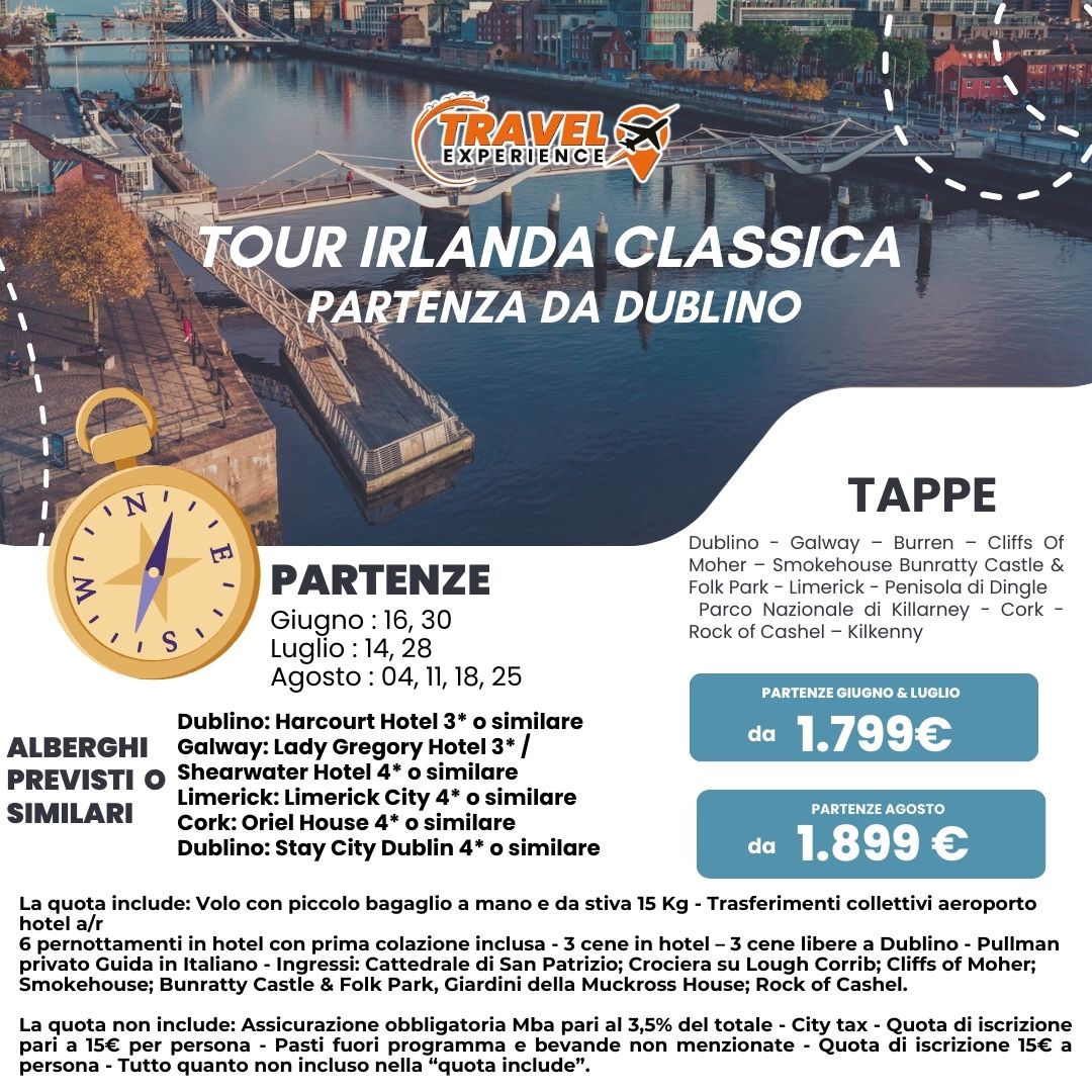 Tour Irlanda Classica