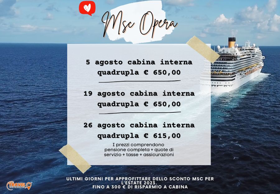 MSC Opera da Bari