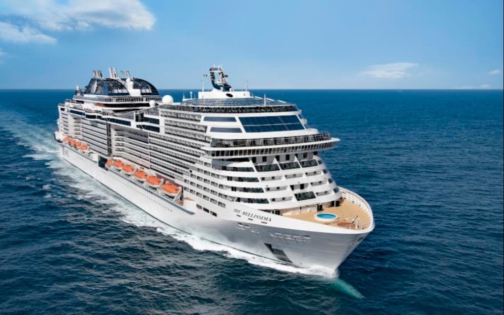 Msc Bellissima - Nuovo itinerario