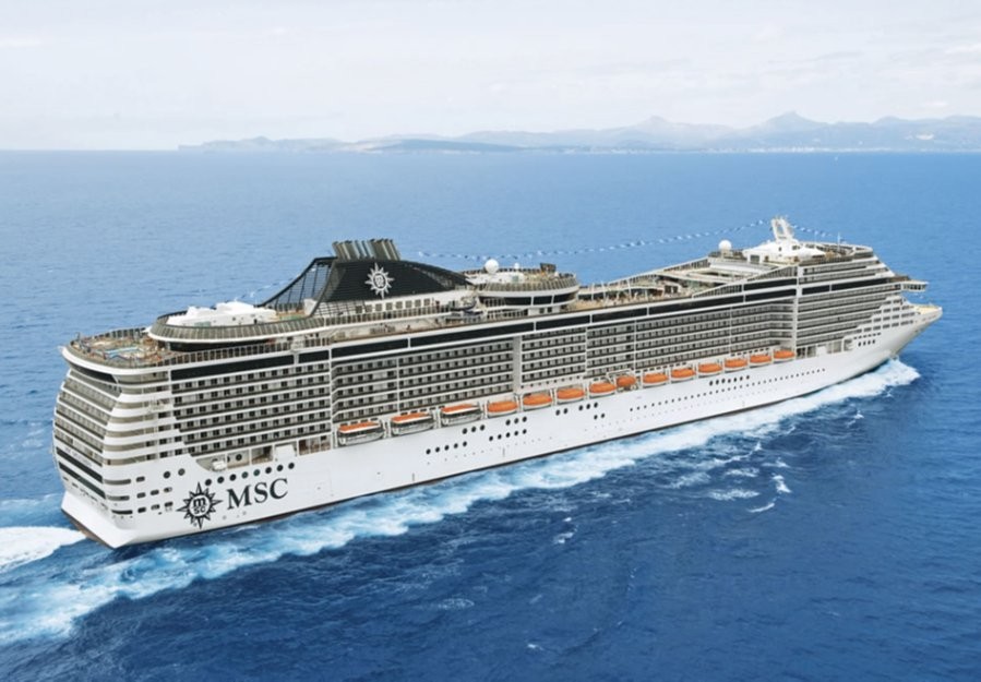 MSC Splendida da Civitavecchia 17/06