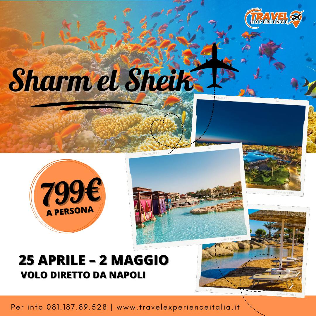 Sharm el Sheikh - 25 Aprile / 2 Maggio 2023