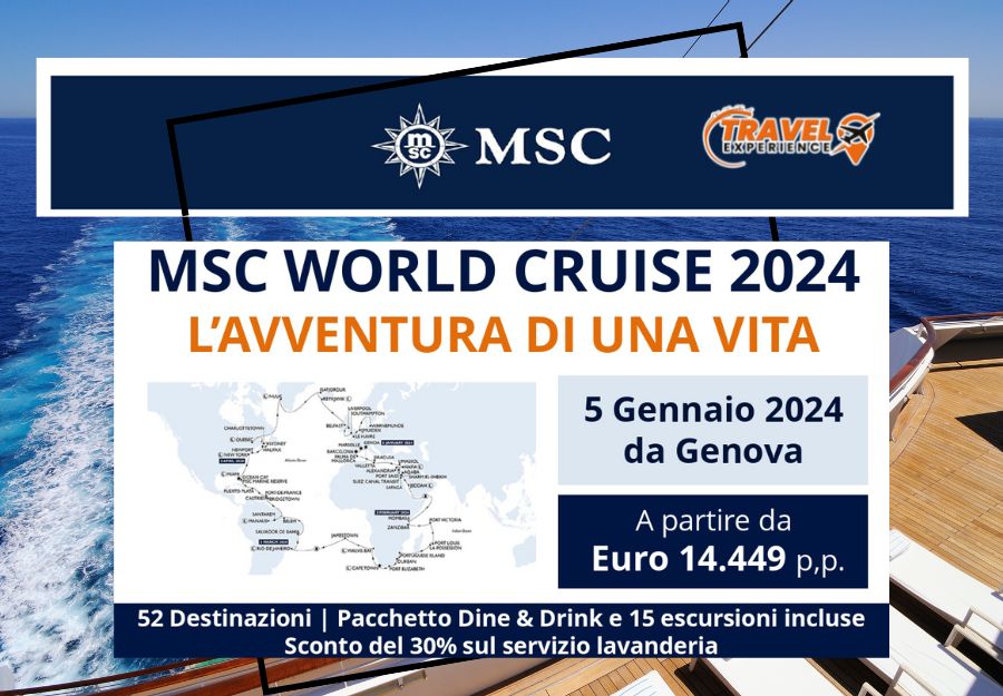 MSC World Crusie 2024